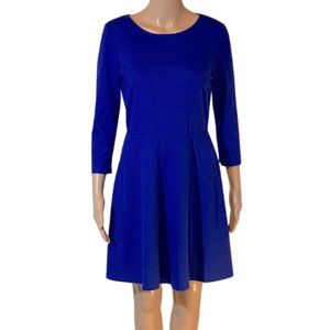 Royal Blue Forever 21 Japan Ribbed Dress Large